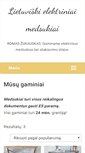 Mobile Screenshot of medsukiai.lt